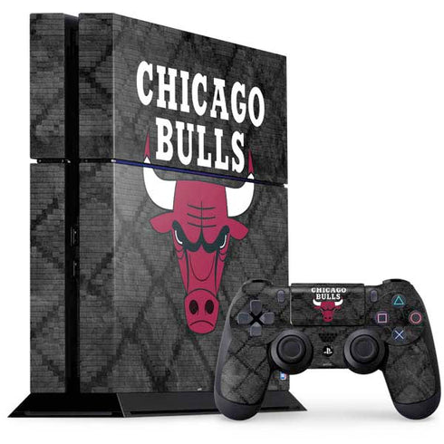NBA Chicago Bulls Dark Rust PlayStation PS4 Skins