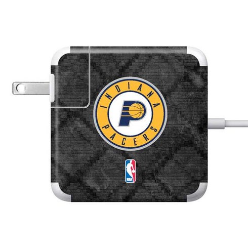 NBA Indiana Pacers Dark Rust 85W Power Adapter (15 and 17 inch MacBook Pro Charger) Skin