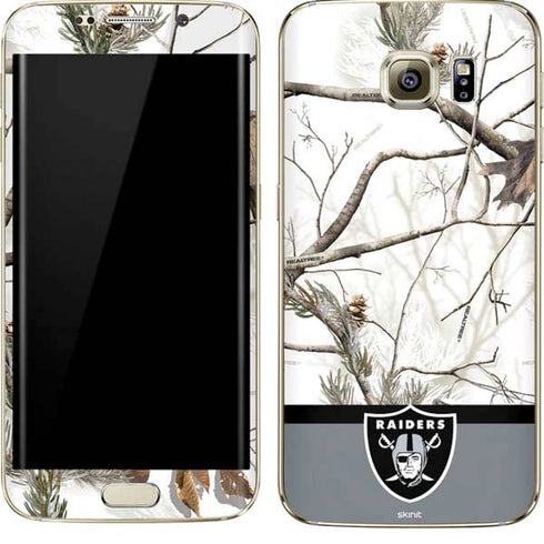 NFL Realtree Camo Las Vegas Raiders Galaxy S7 Edge Skin