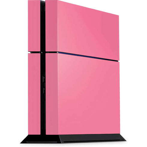 Bubble Gum Pink PS4 Console Skin