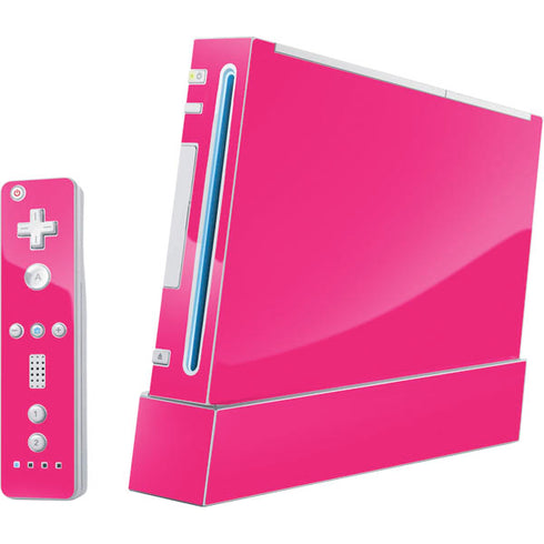 HOT Pink Wii (Includes 1 Controller) Skin