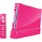 HOT Pink Wii (Includes 1 Controller) Skin