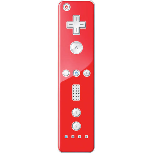 Red Wii Remote Controller Skin