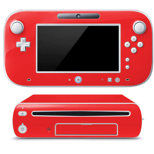 Red Wii U (Console + 1 Controller) Skin