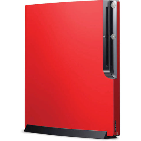 Red Playstation 3 & PS3 Slim Skin