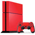 Red PlayStation PS4 Skins