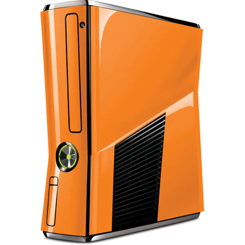 Orange Xbox 360 Slim (2010) Skin
