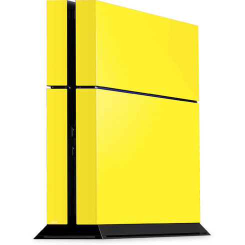 Yellow PlayStation PS4 Skins