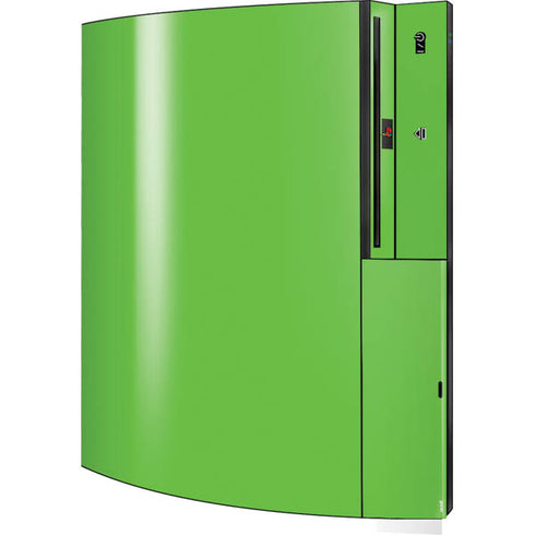 Green Playstation 3 & PS3 Skin