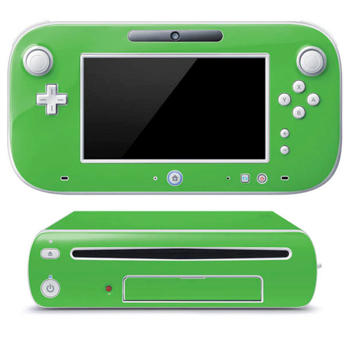 Kelly Green Wii U (Console + 1 Controller) Skin