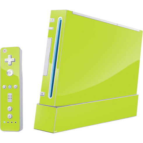 Lime Wii (Includes 1 Controller) Skin