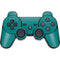 Teal PS3 Dual Shock wireless controller Skin