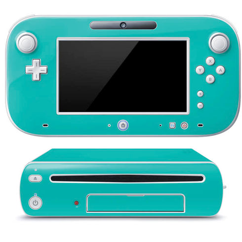 Aqua Blue Wii U (Console + 1 Controller) Skin