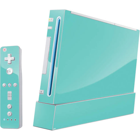 Turquoise Wii (Includes 1 Controller) Skin