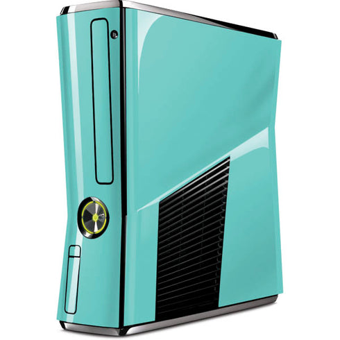 Turquoise Xbox 360 Slim (2010) Skin
