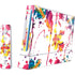 Chromatic Splatter White Nintendo Skins