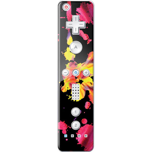 Chromatic Splatter Black Nintendo Skins