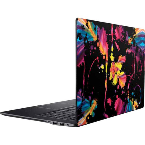 Chromatic Splatter Black Ativ Book 9 (15.6in 2014) Skin