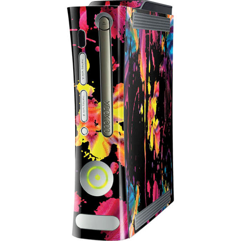 Chromatic Splatter Black Xbox 360 (Includes HDD) Skin