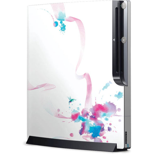 Violet Harmony (Hummingbird) Playstation 3 & PS3 Slim Skin