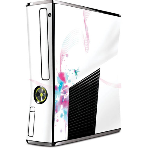 Violet Harmony (Hummingbird) Xbox 360 Slim (2010) Skin