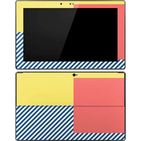 Color Blocks Surface Pro Tablet Skin