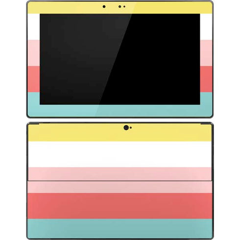 Spring Stripes Surface Pro Tablet Skin