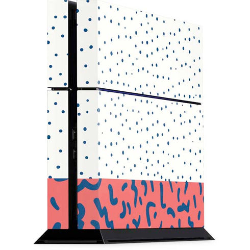 Polka Dot Split PlayStation PS4 Skins