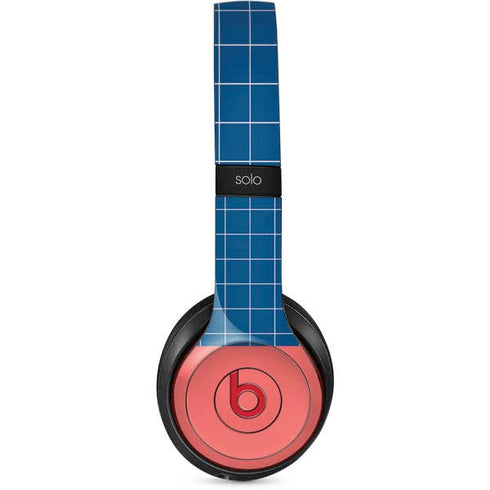 Checkered Split Beats Solo 2 Wireless Skin