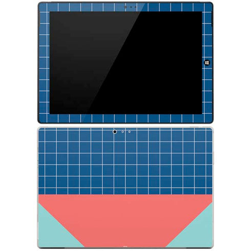 Checkered Split Surface Pro 3 Skin