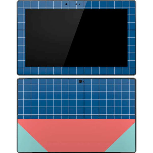 Checkered Split Surface Pro Tablet Skin