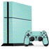 Teal and Yellow Polka Dots PlayStation PS4 Skins