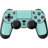 Teal and Yellow Polka Dots PlayStation PS4 Skins