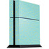 Teal and Yellow Polka Dots PlayStation PS4 Skins