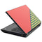Coral Diagonal Split Lenovo T420 Skin