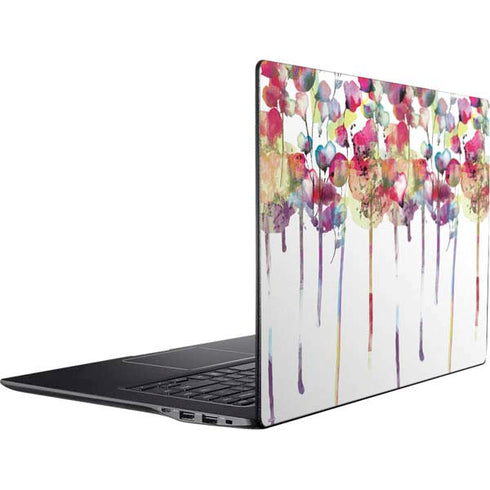 Painted Flowers Ativ Book 9 (15.6in 2014) Skin