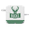 NBA Milwaukee Bucks Static 85W Power Adapter (15 and 17 inch MacBook Pro Charger) Skin