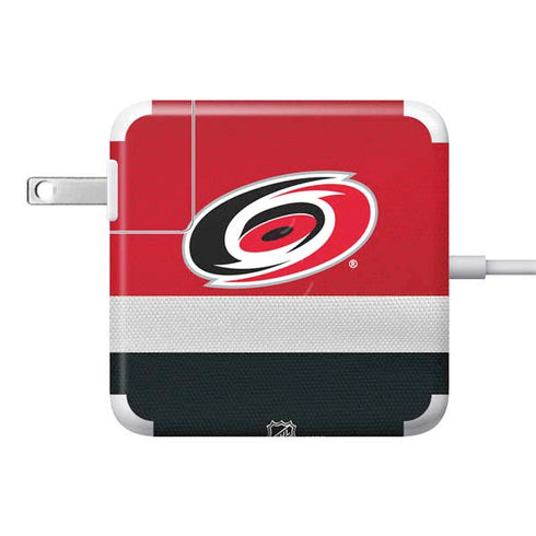 NHL Carolina Hurricanes Jersey 85W Power Adapter (15 and 17 inch MacBook Pro Charger) Skin