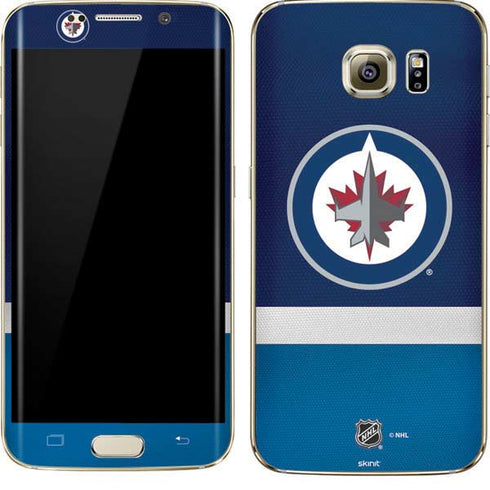NHL Winnipeg Jets Alternate Jersey Galaxy S7 Edge Skin