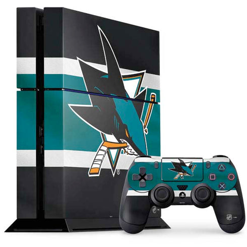 NHL San Jose Sharks Jersey PlayStation PS4 Skins