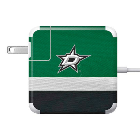 NHL Dallas Stars Jersey 85W Power Adapter (15 and 17 inch MacBook Pro Charger) Skin