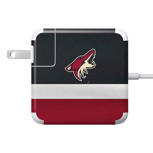 NHL Arizona Coyotes Jersey 85W Power Adapter (15 and 17 inch MacBook Pro Charger) Skin