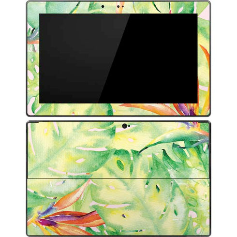 Floral Tropics Surface Pro Tablet Skin