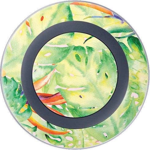 Floral Tropics Wireless Charger Skin