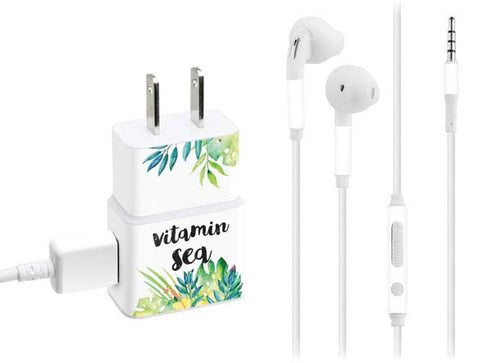 Vitamin Sea Phone Charger Skin