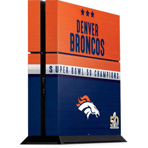 NFL Denver Broncos Super Bowl 50 Champions PlayStation PS4 Skins