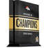 NFL Denver Broncos Super Bowl 50 Champions Black PlayStation PS4 Skins