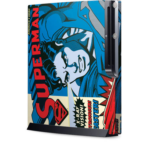 DC Comics Superman America's Hero Playstation 3 & PS3 Slim Skin