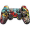 DC Comics Superman Color Splatter PS3 Dual Shock wireless controller Skin