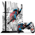 DC Comics Superman Flying Over City Pose PlayStation PS4 Skins
